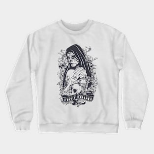 Every Mistake Tattoo Girl Crewneck Sweatshirt